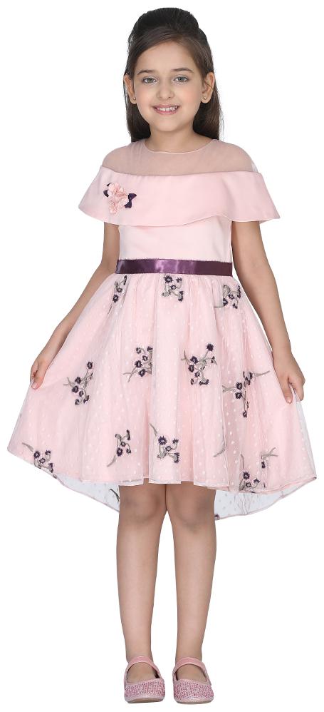 

Cutecumber Pink Satin Sleeveless Knee Length Princess Frock ( Pack of 1 )