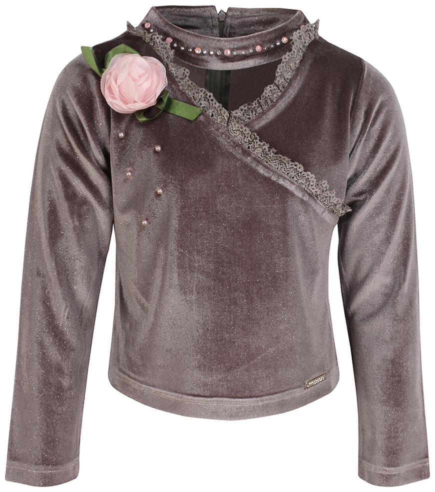 

Cutecumber Blended Solid Top for Baby Boy - Brown