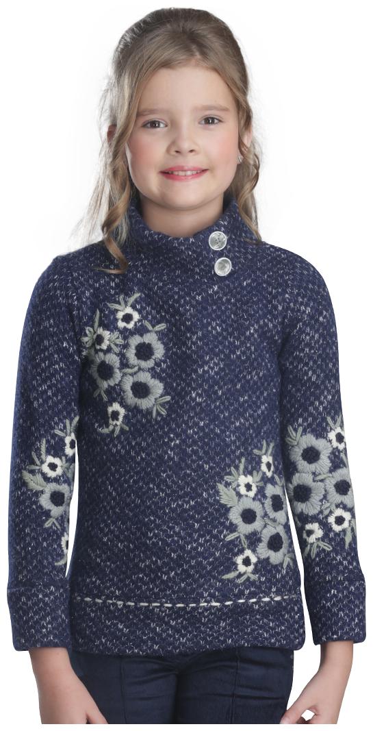 

Cutecumber Girl Polyester Self design Top - Blue