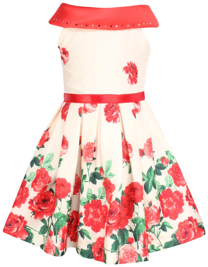 

Cutecumber Cream Polyester Sleeveless Knee Length Princess Frock ( Pack of 1 )