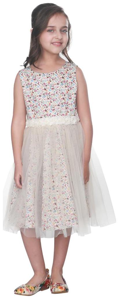 

Cutecumber Girls Partywear Cotton Dress