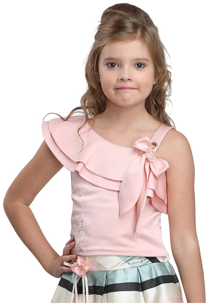 

Cutecumber Satin Embellished Top for Baby Girl - Pink