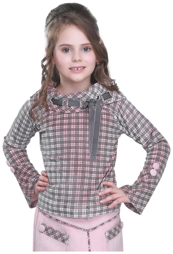 

Cutecumber Girl Polyester Checked Top - Pink