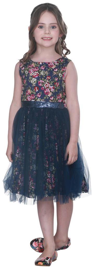 

Cutecumber Baby girl Cotton Solid Princess frock - Blue