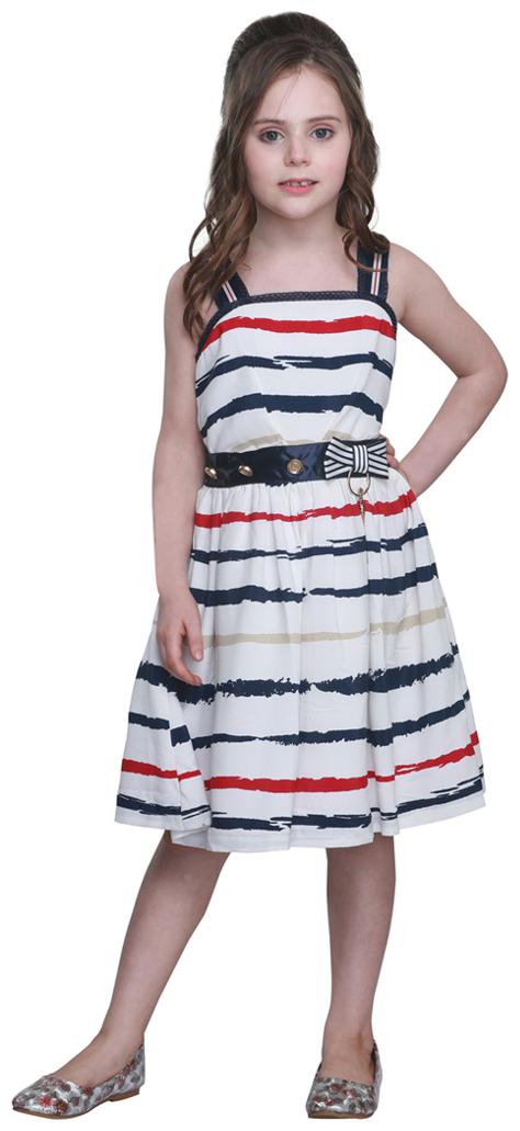 

Cutecumber White Polyester Sleeveless Knee Length Princess Frock ( Pack of 1 )
