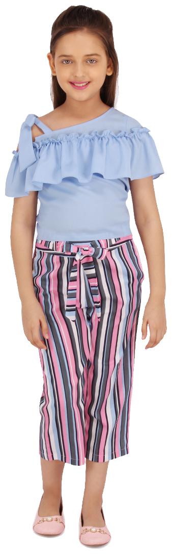 

Cutecumber Baby girl Top bottom set - Multi