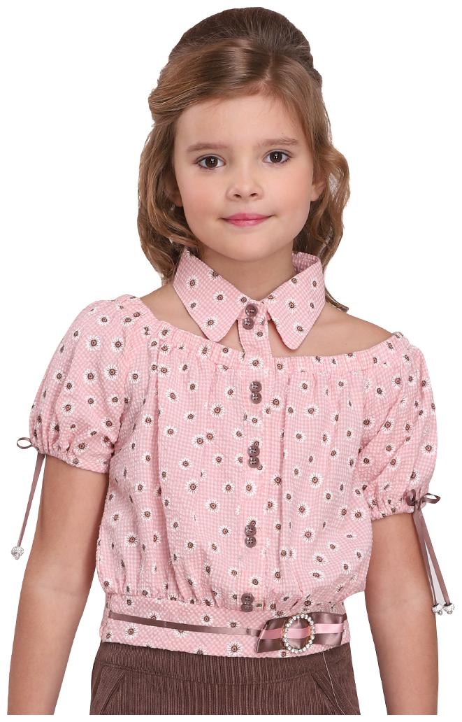 

Cutecumber Girl Cotton Floral Top - Pink