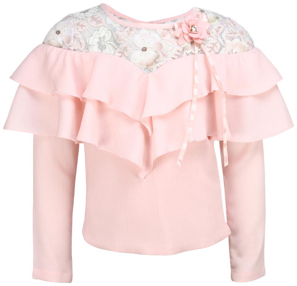 

Cutecumber Girl Polyester Embellished Top - Pink