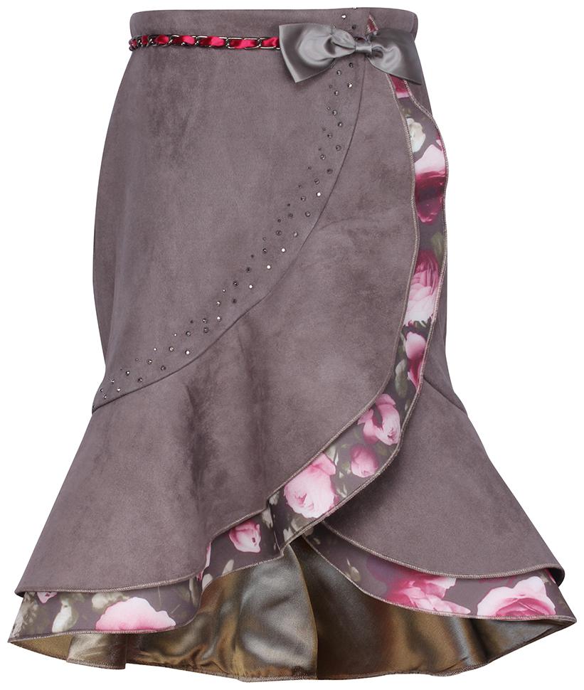 

Cutecumber Baby girl Polyester Solid Skirt - Grey