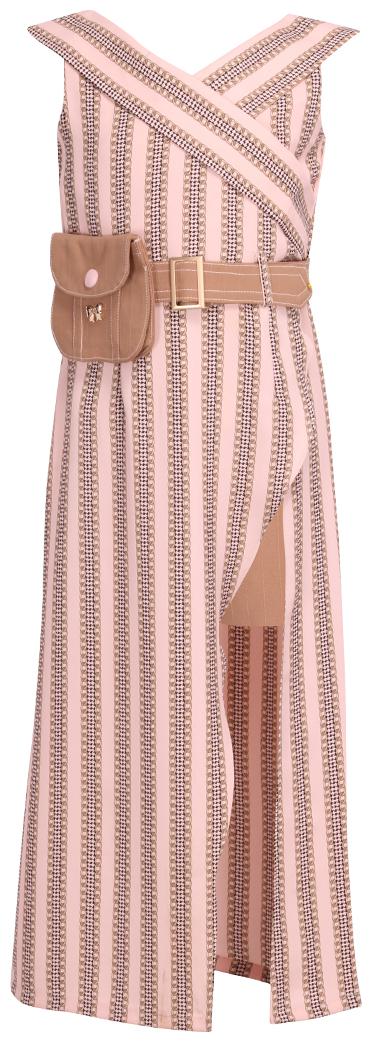 

Cutecumber Pink Georgette Sleeveless Maxi Princess Frock ( Pack of 1 )
