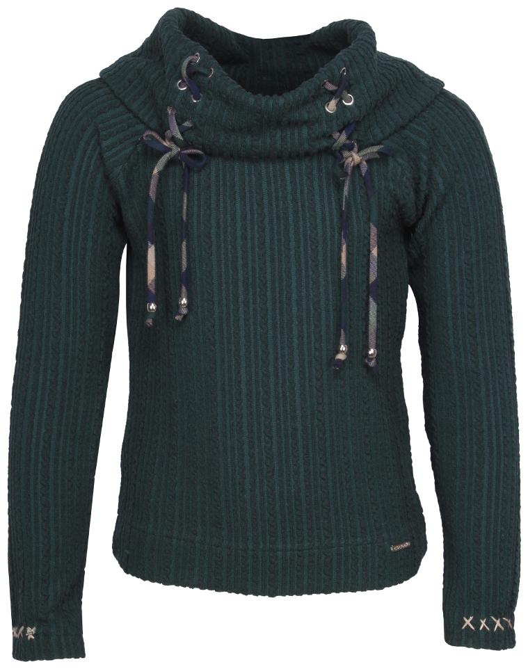 

Cutecumber Girl Acrylic Solid Top - Green