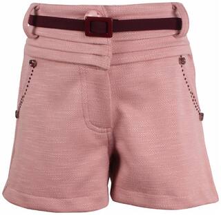 Cutecumber Baby girl Polyester Solid Shorts - Pink