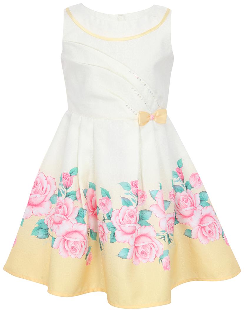

Cutecumber Yellow Polyester Sleeveless Knee Length Princess Frock ( Pack of 1 )