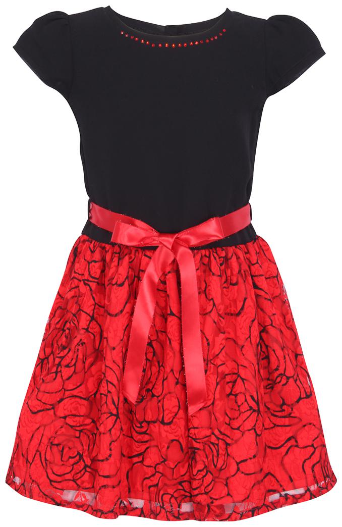 

Cutecumber Black Satin Short Sleeves Knee Length Princess Frock ( Pack of 1 )
