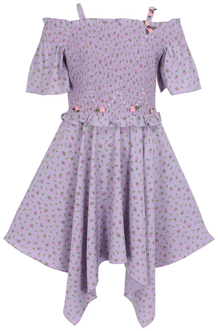 

Cutecumber Purple Polyester Sleeveless Knee Length Princess Frock ( Pack of 1 )