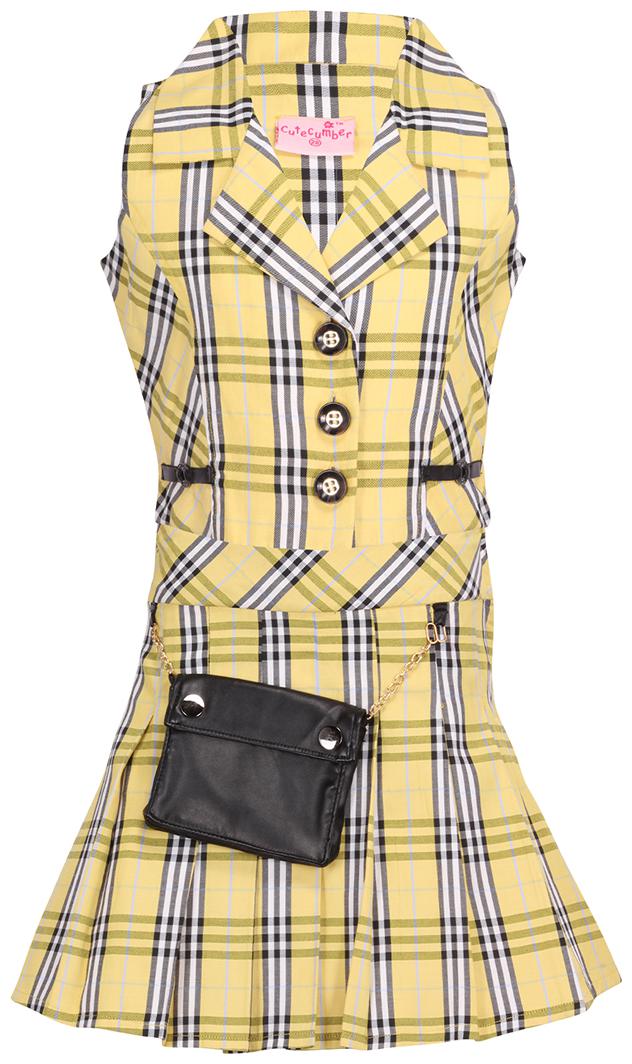 

Cutecumber Girl Cotton Top Bottom Set - Yellow