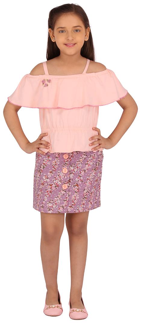 

Cutecumber Girl Knitted Top Bottom Set - Purple