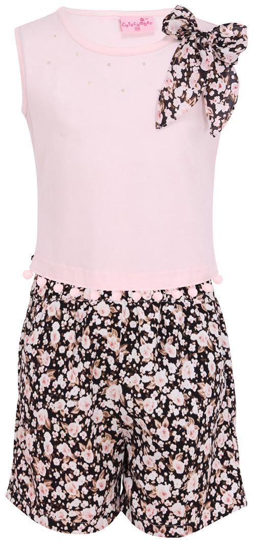 

Cutecumber Baby girl Top bottom set - Pink