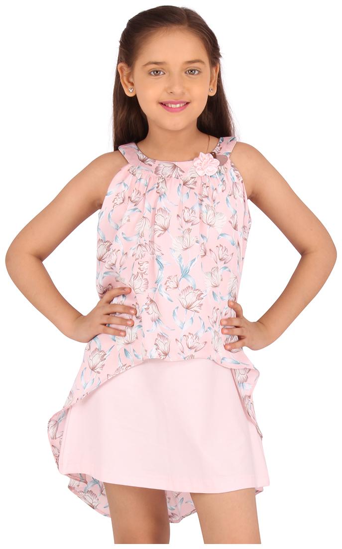 

Cutecumber Pink Satin Sleeveless Knee Length Princess Frock ( Pack of 1 )