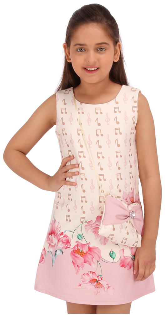 

Cutecumber Cream Polyester Sleeveless Knee Length Princess Frock ( Pack of 1 )
