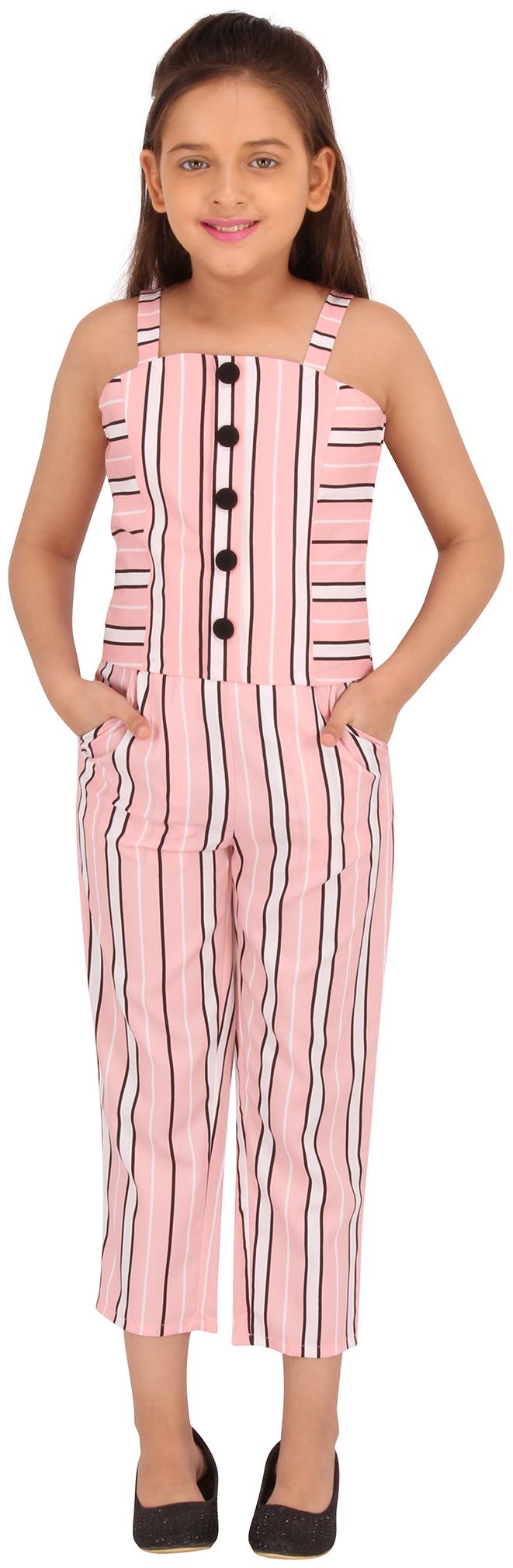 

Cutecumber Girl Polyester Top Bottom Set - Pink
