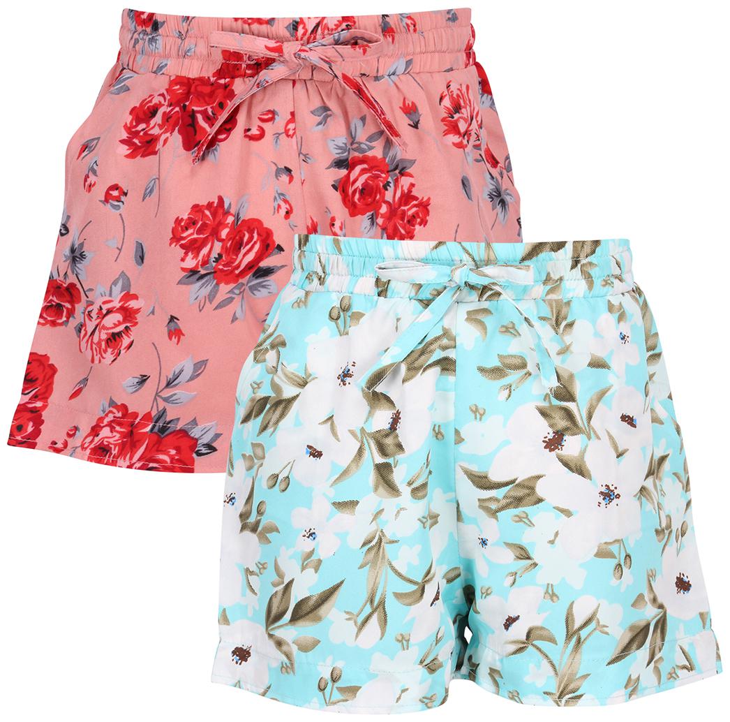 

Cutecumber Girl Polyester Floral Regular shorts - Multi