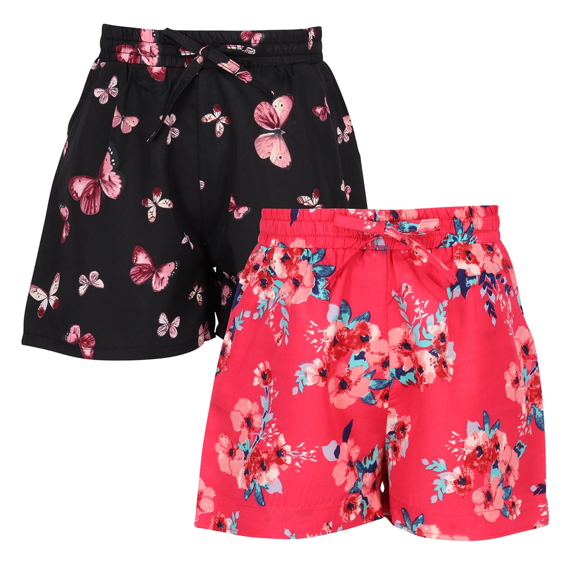 

Cutecumber Girl Polyester Floral Regular shorts - Multi