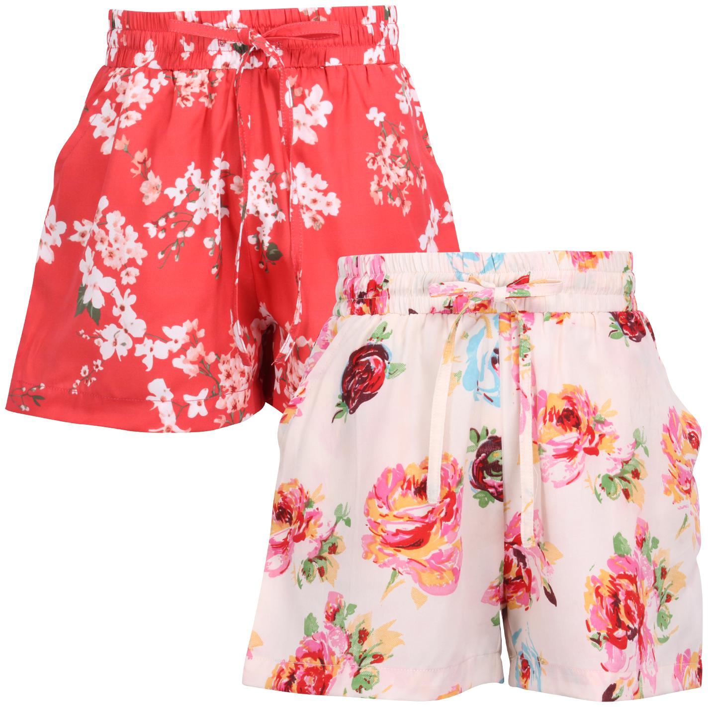 

Cutecumber Girl Polyester Floral Regular shorts - Multi