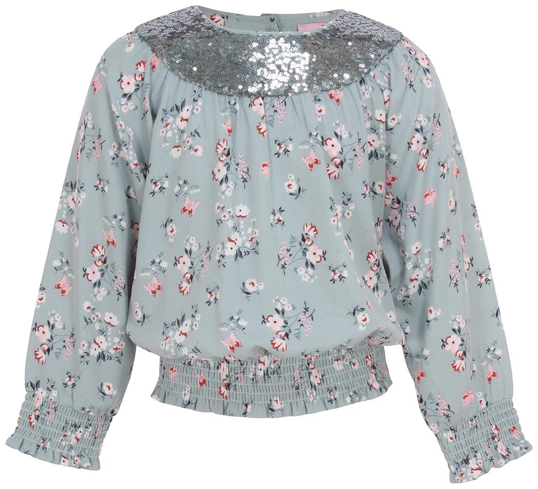 

Cutecumber Girl Polyester Embellished Top - Green
