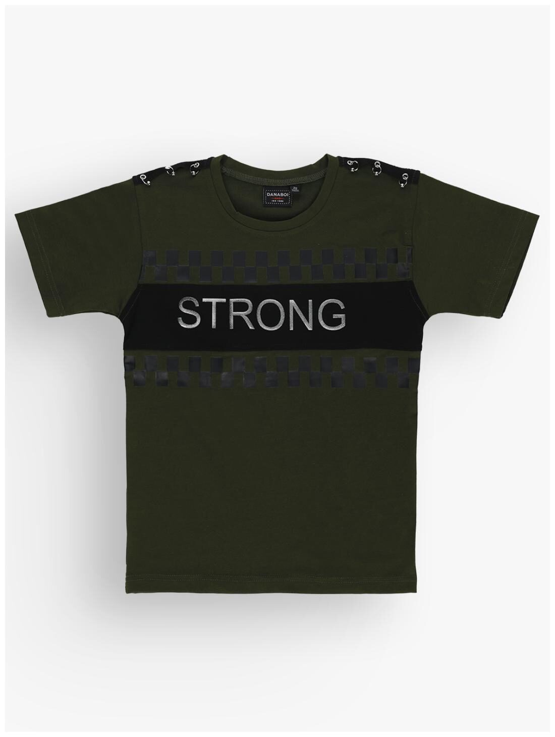 

DANABOI Boy Cotton blend Printed T-shirt - Green