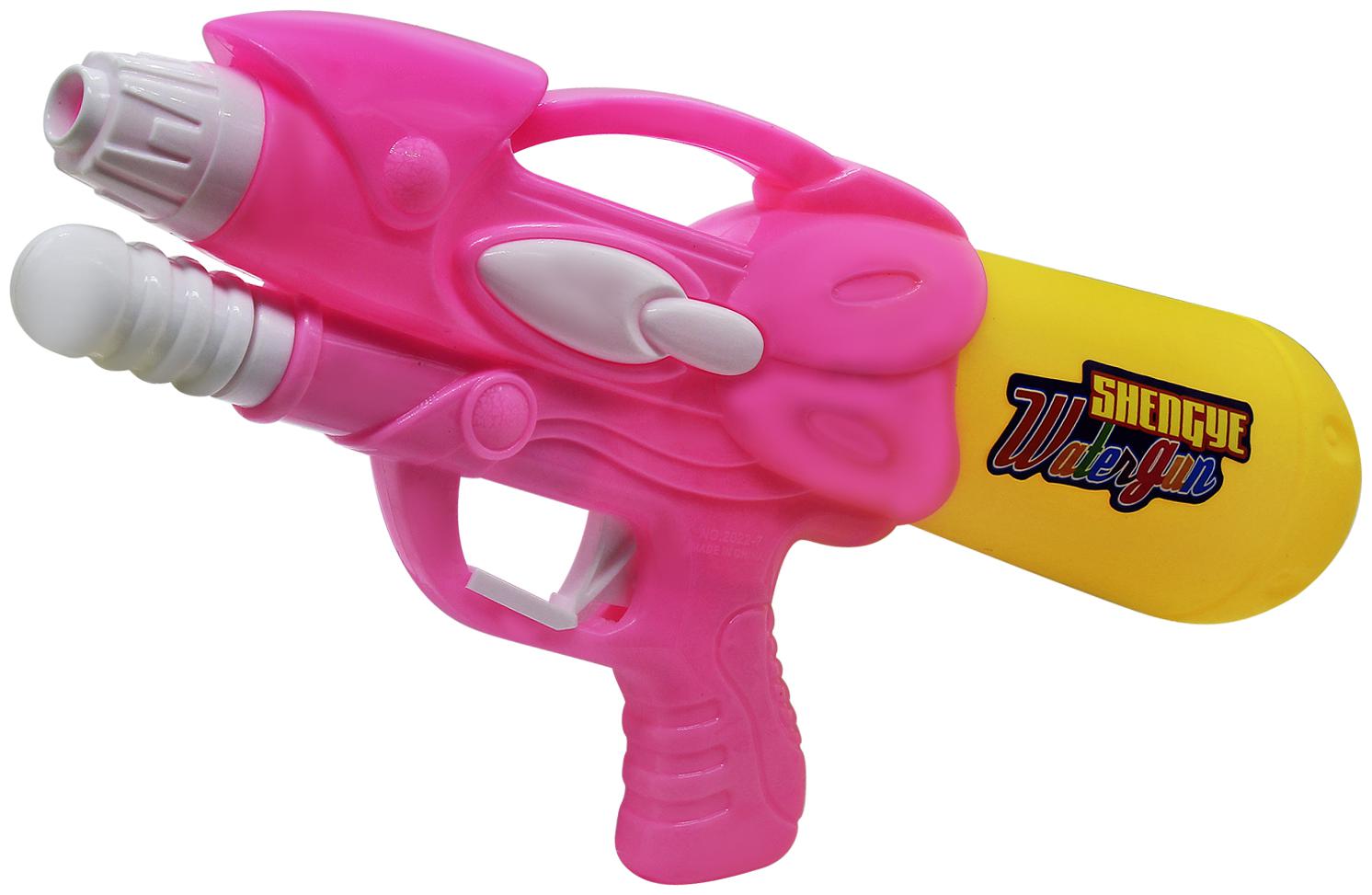 

Dealbindaas Holi Water Pichkari Shape Squirter Pressure Pichkari Non-Toxic Plastic Toy - Pink