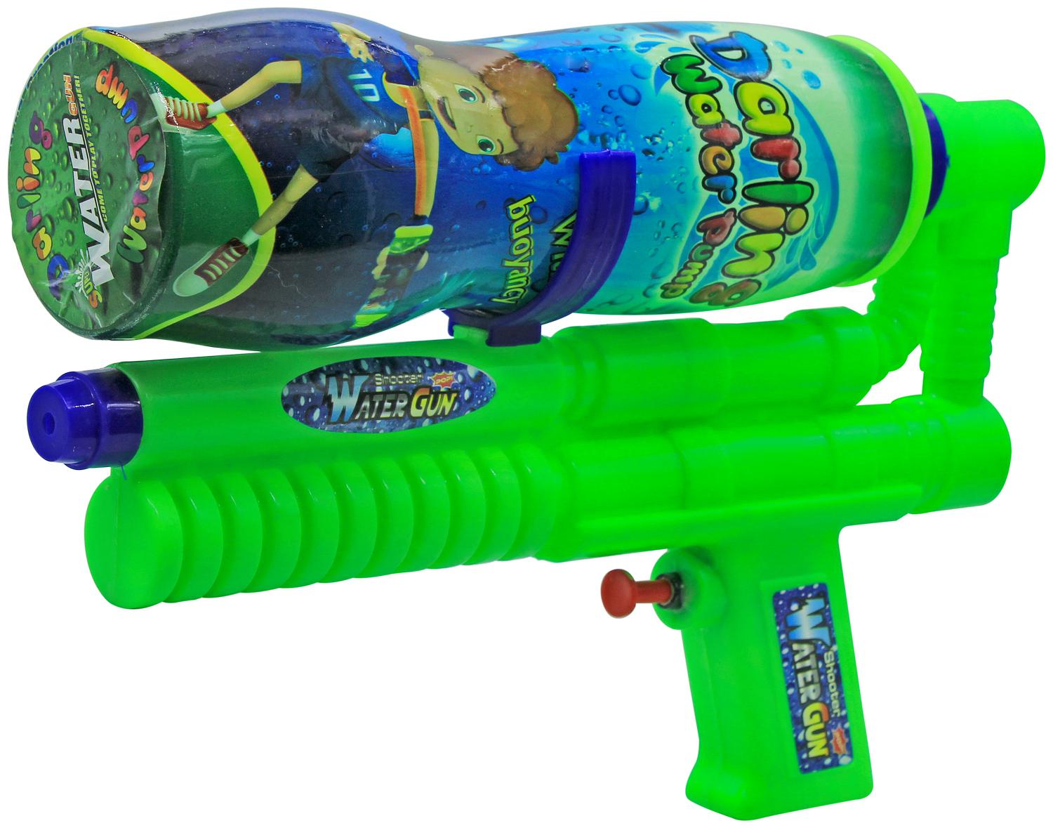 

Dealbindaas Holi Water Pichkari Shape Squirter Non-Pressure Pichkari Non-Toxic Plastic Toy - Green