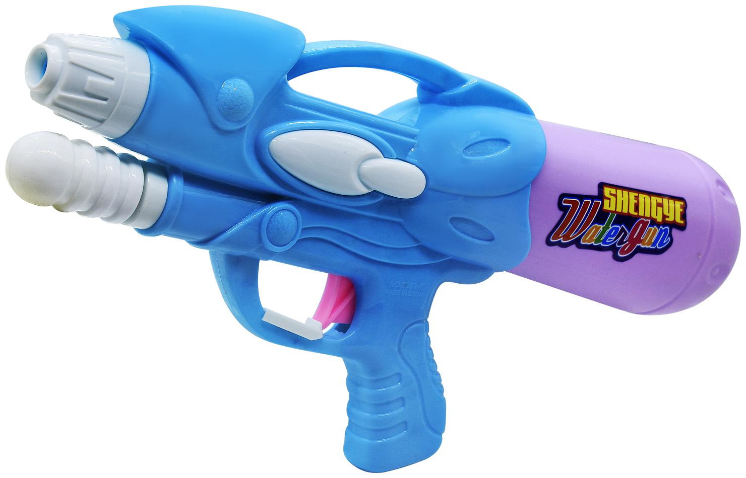 

Dealbindaas Holi Water Pichkari Shape Squirter Pressure Pichkari Non-Toxic Plastic Toy - Blue