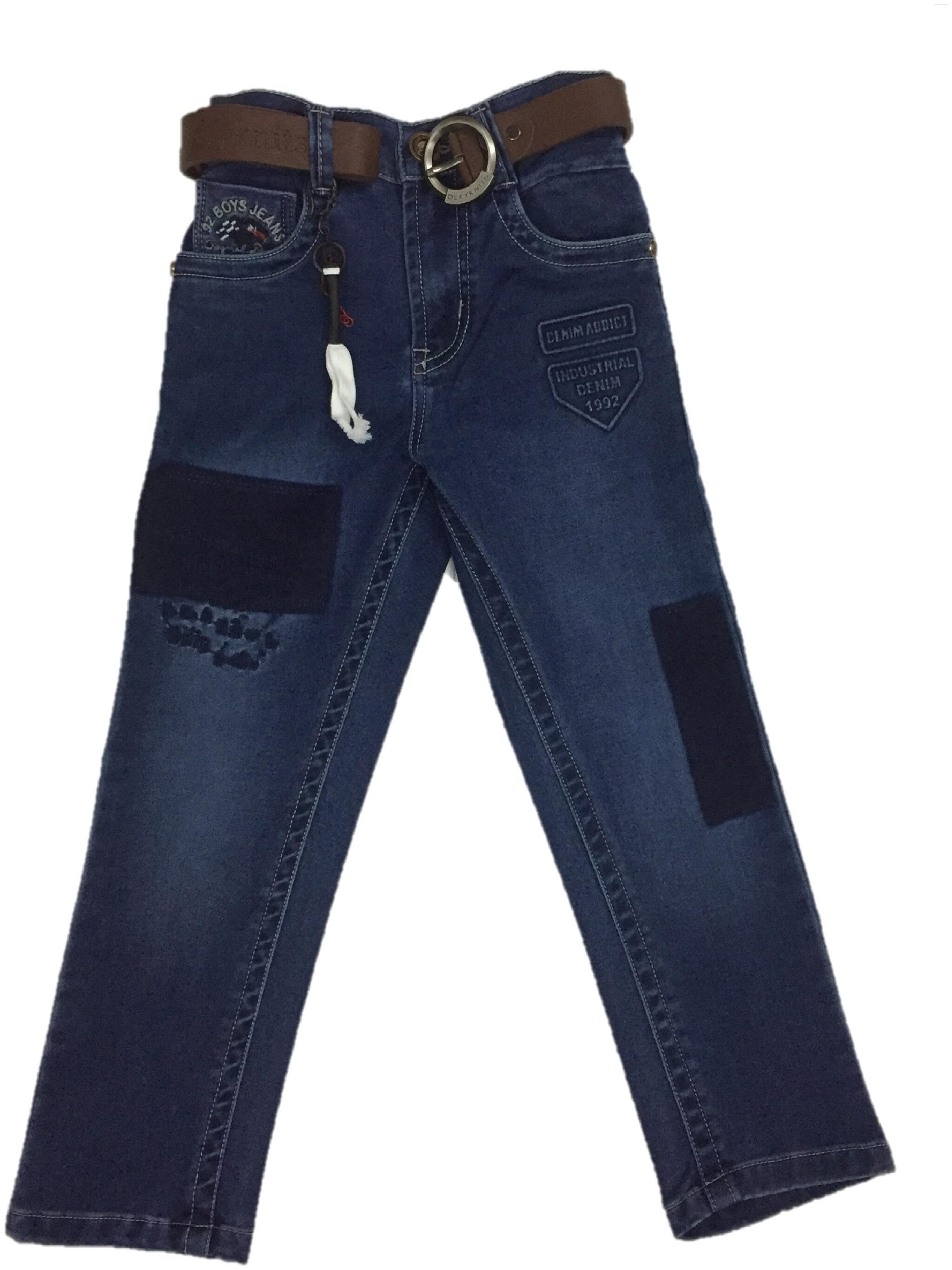 

Defyknits Boy s Regular fit Jeans - Blue