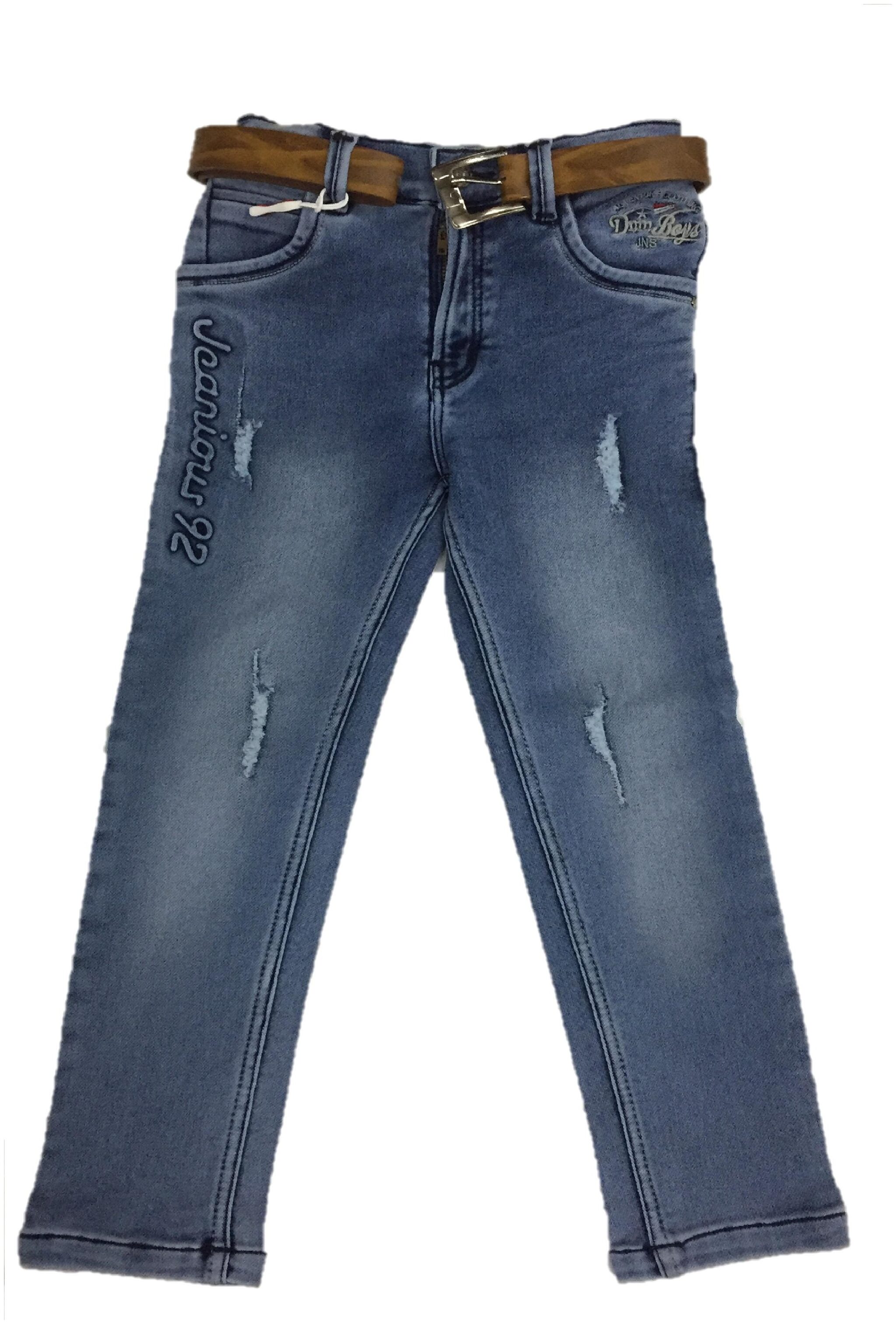 

Defyknits Boy s Regular fit Jeans - Blue