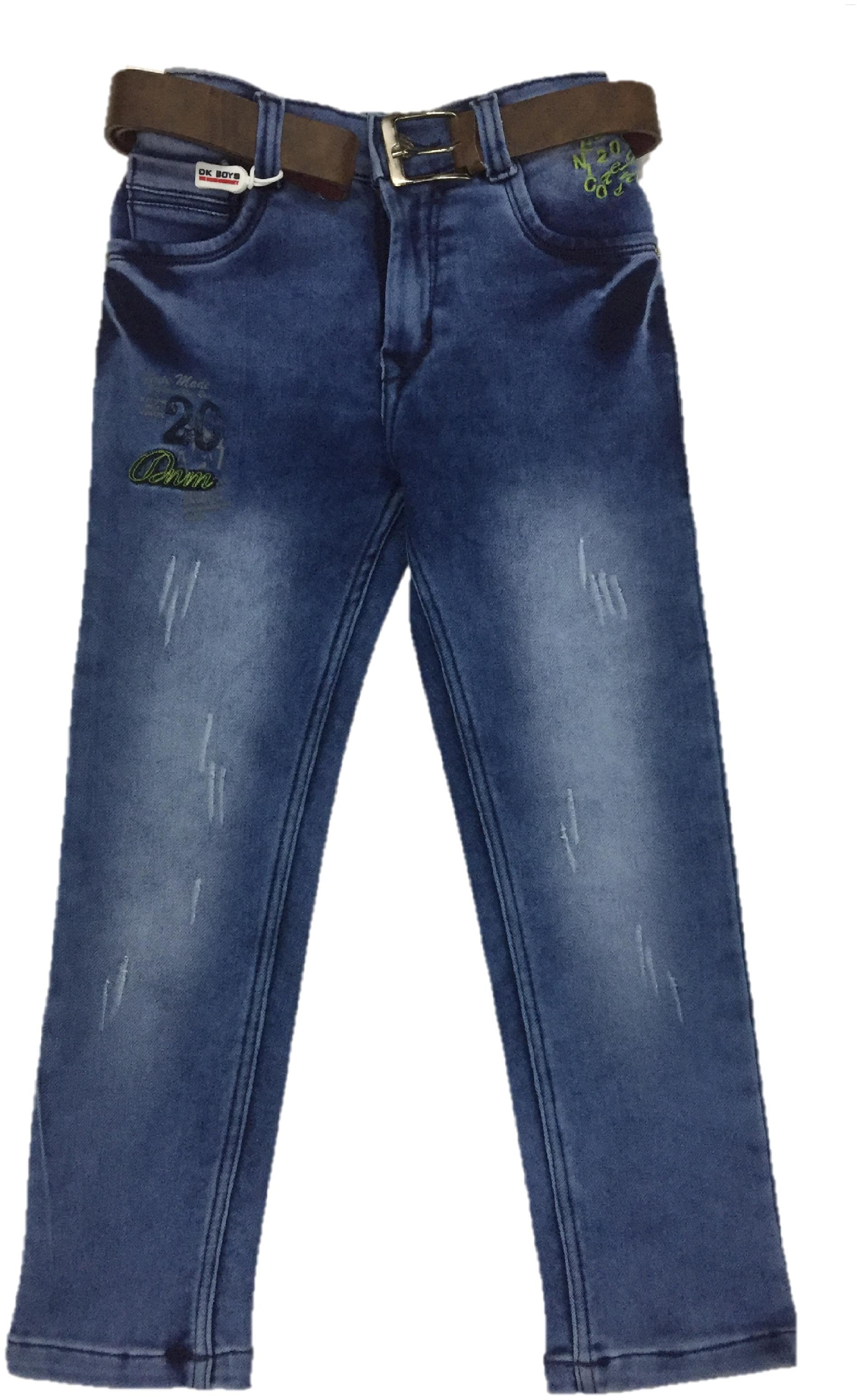 

Defyknits Boy s Regular fit Jeans - Blue