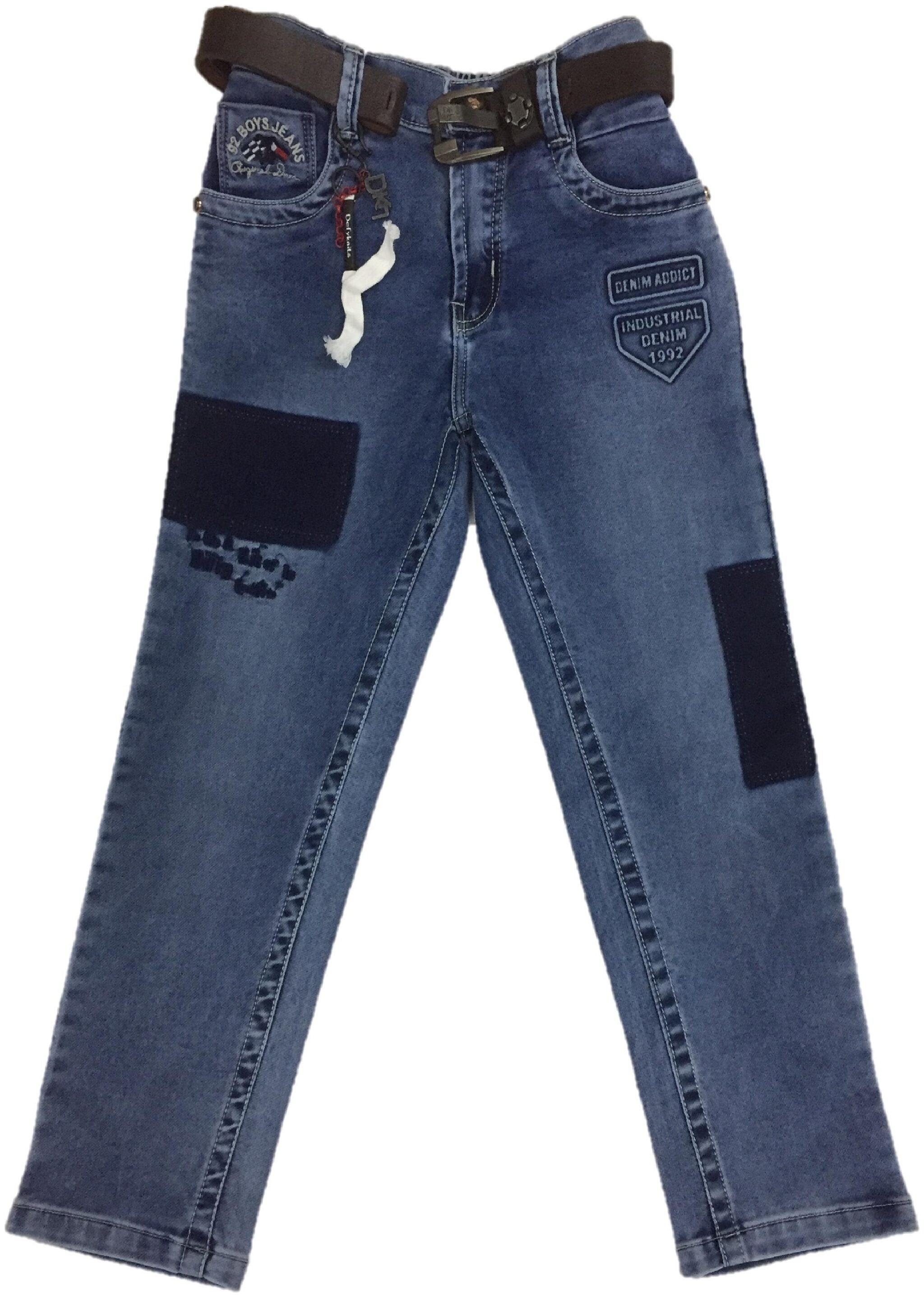 

Defyknits Boy s Regular fit Jeans - Blue