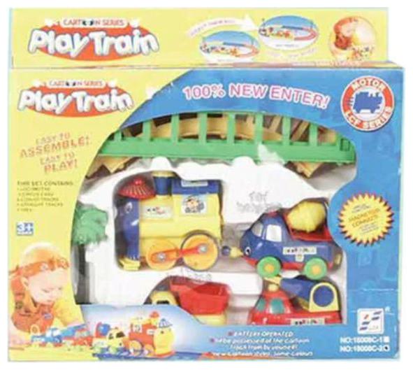 

Delhi Haat Cartoon Play Train Set Battery Operated Toy