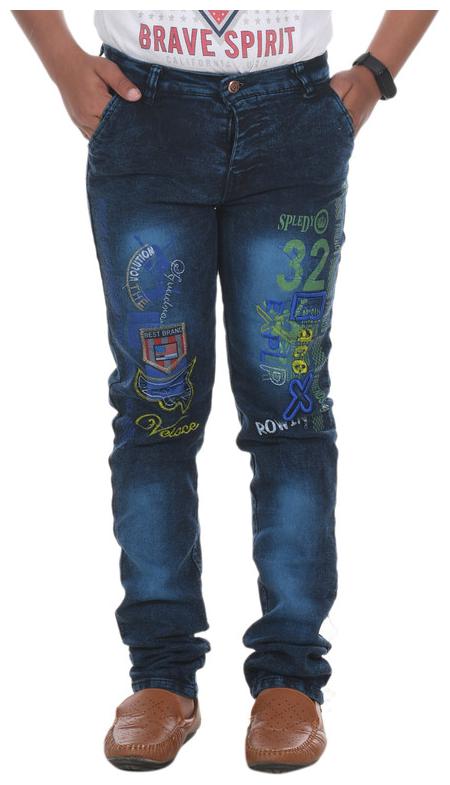 

DEMISE Boy s Regular fit Jeans - Blue