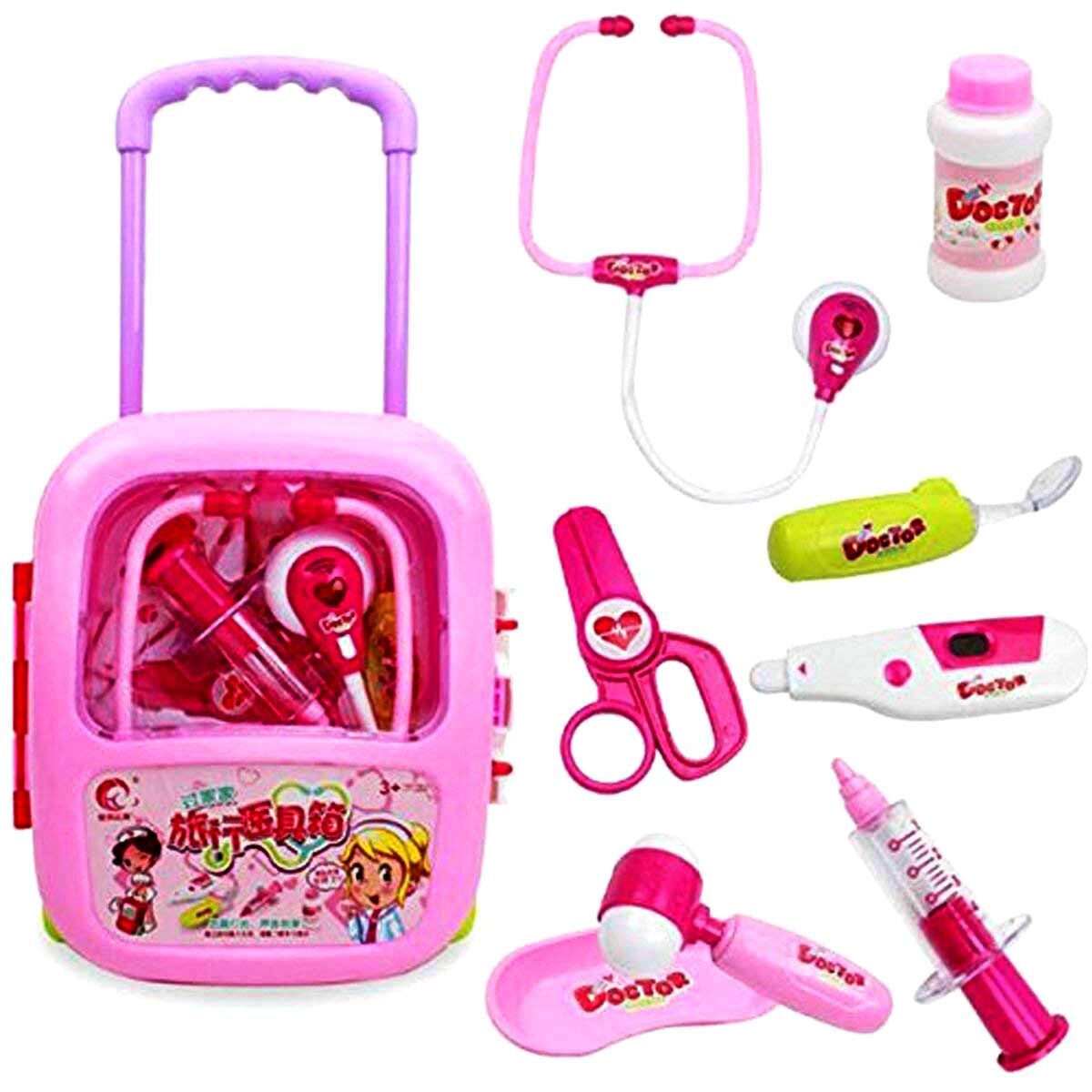 

Dev Enterprise Little Doctor Set with Stethoscope and Accessories for Kids