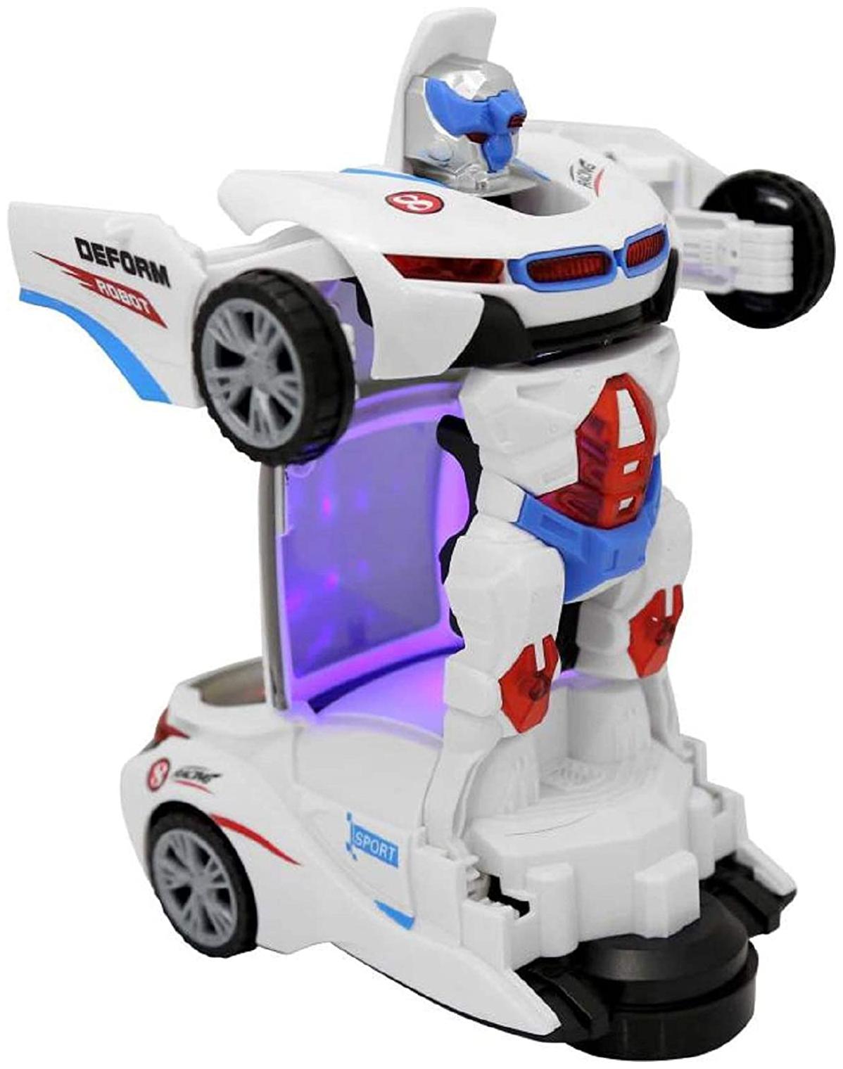 

Dev Enterprise Robot Deform Car(White)
