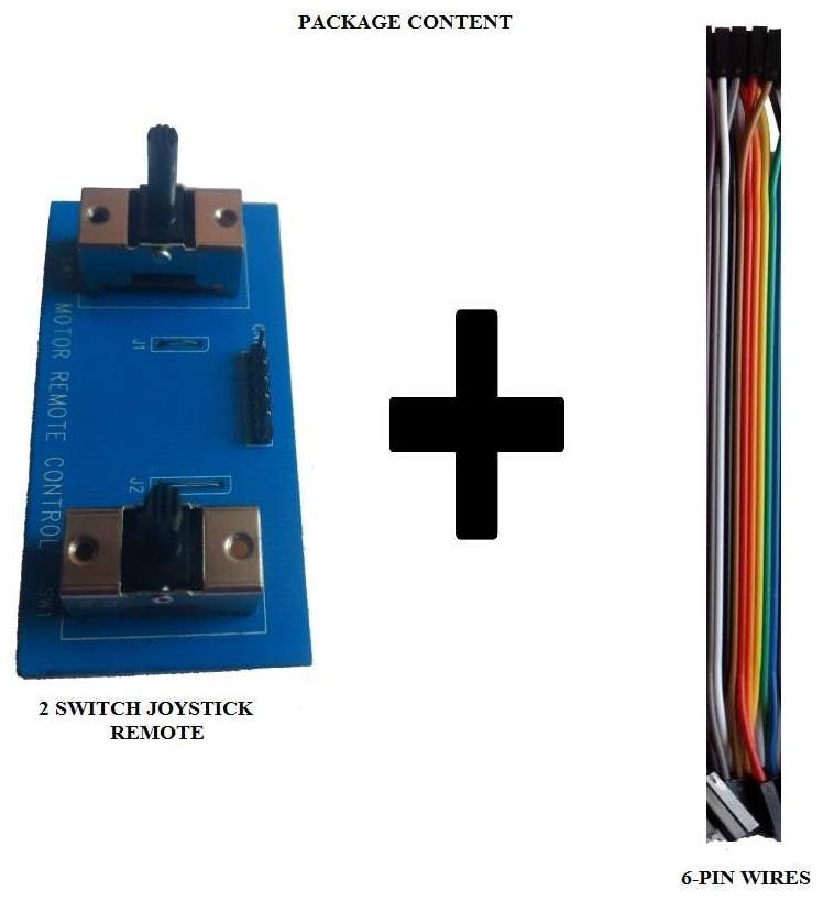 

Digital DPDT Joystick Remote For Robots