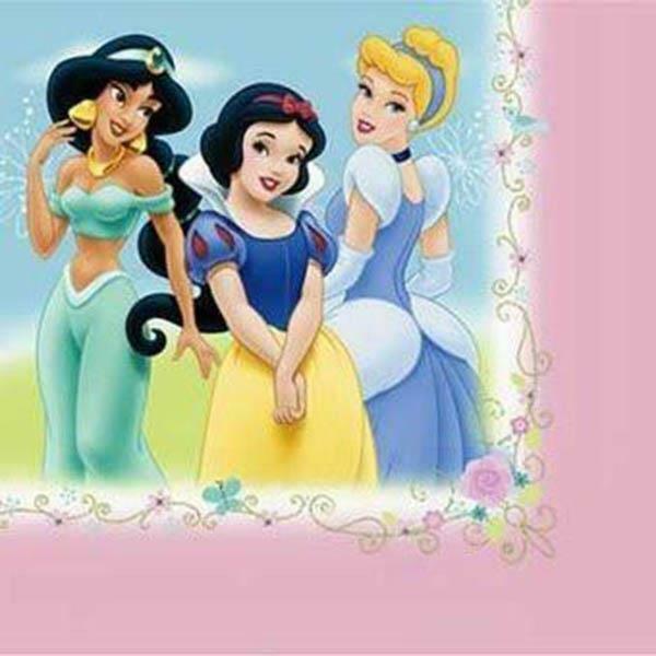 

Disney Fairytale Friends Dessert Beverage Napkins 16 Ct Birthday Party Supplies