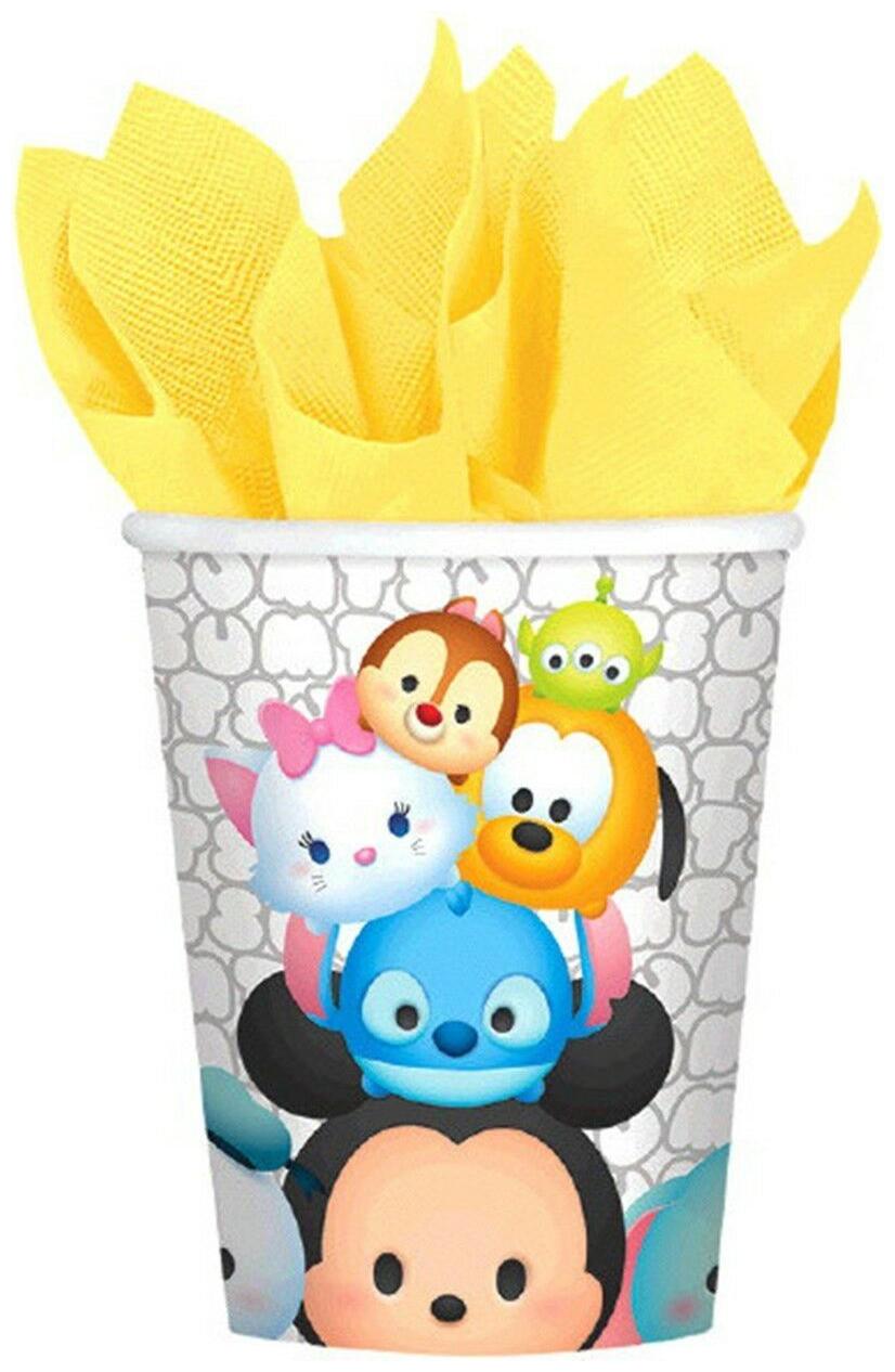 

Disney Tsum Tsum 8 9 oz Hot Cold Paper Cups Birthday Party