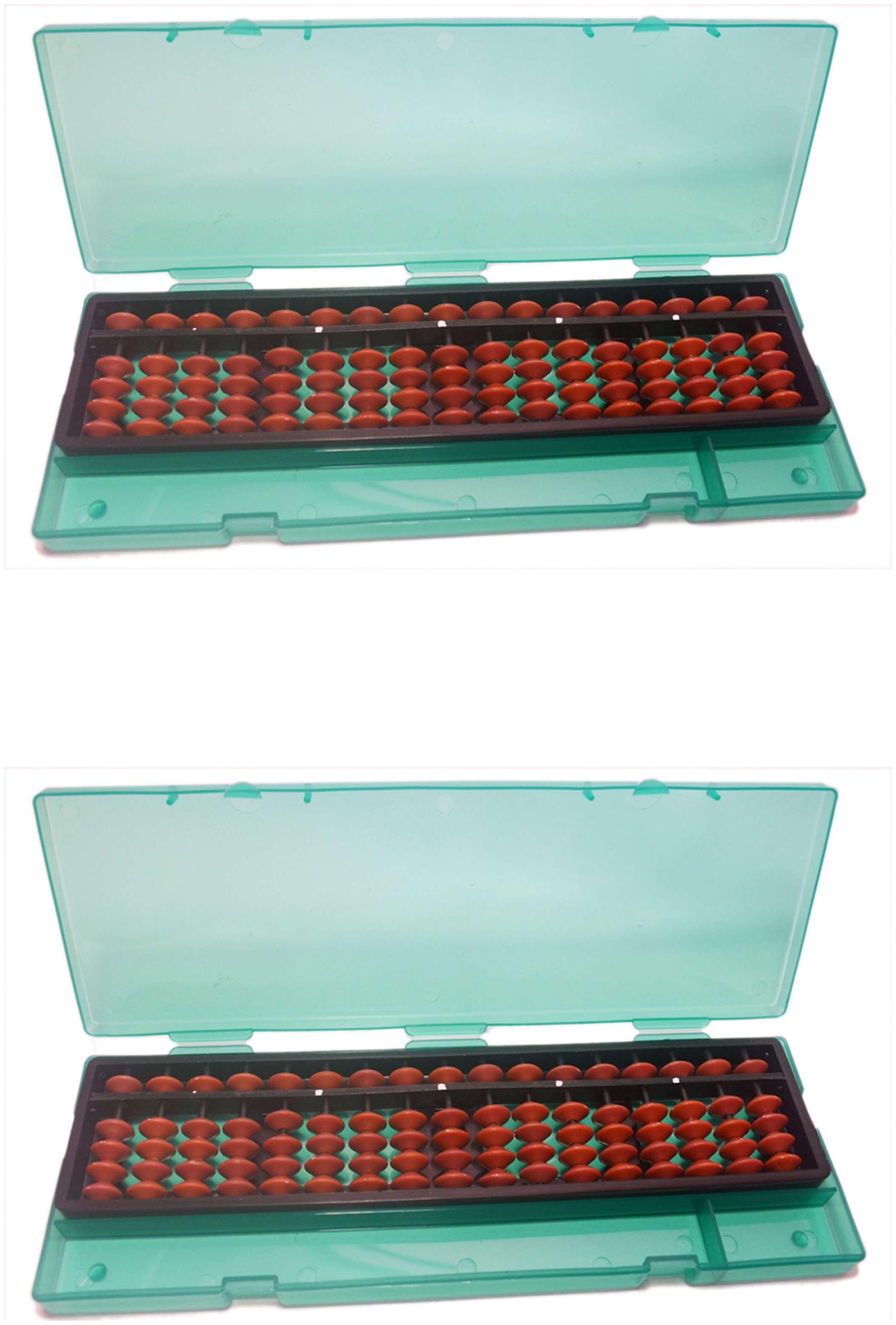 

Djuize Abacus Math Learning kit for Kids 17Rod Brown with Box (Set of 2)