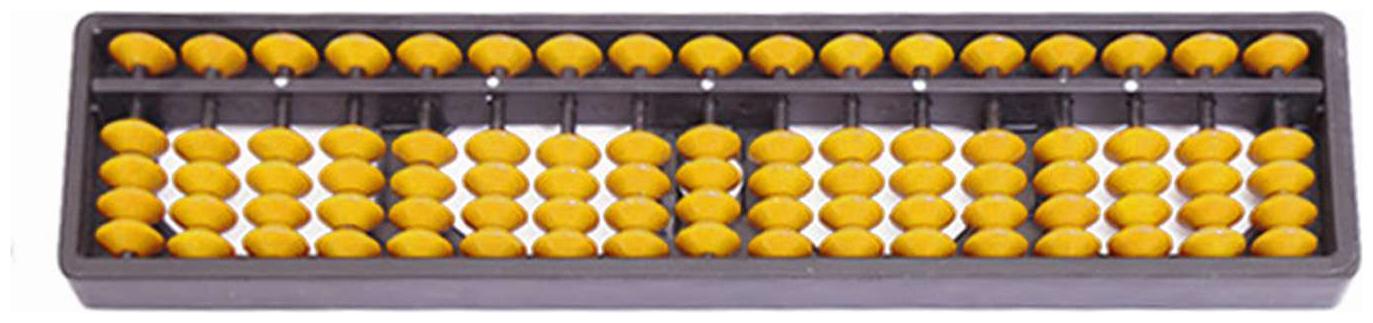

Djuize Abacus Math Learning kit for Kids 17Rod Yellow ( Set of 1)