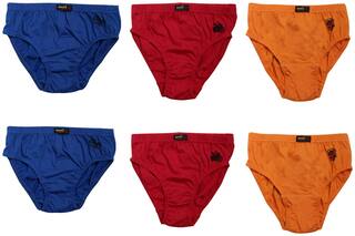 Dollar kids care Brief For Baby boy - Multi , 6
