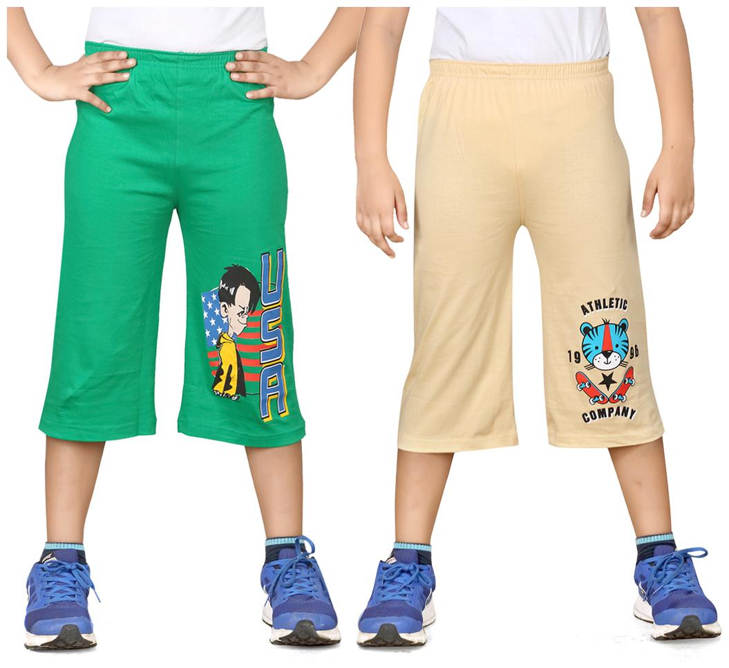 

DONGLI BOYS PRINTED THREE FOURTH (PACK OF 2)