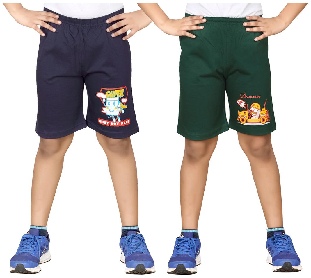 

DONGLI BOYS PRINTED SHORTS (PACK OF 2)