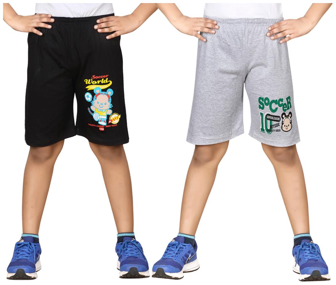 

DONGLI BOYS PRINTED SHORTS (PACK OF 2)